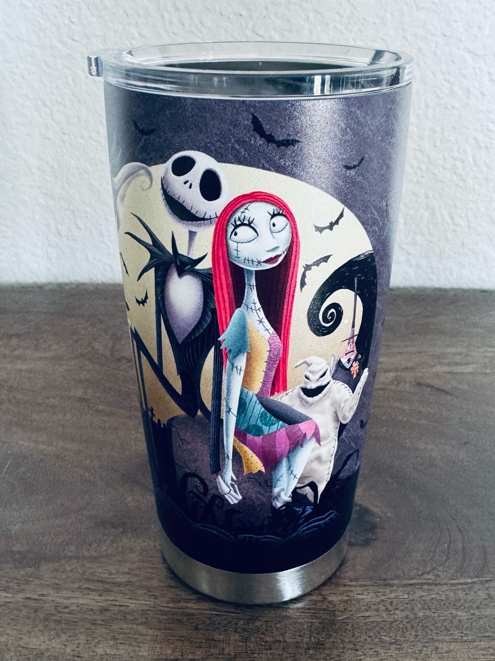 Nightmare Before Christmas Sally Jack Travel Tumbler Mug Cup